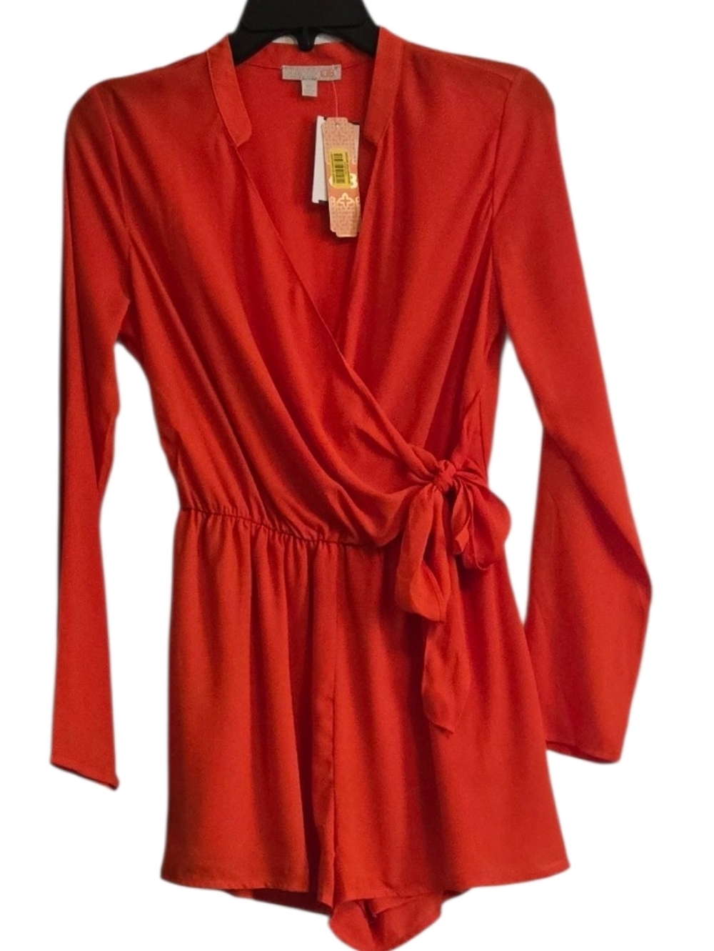GB Wrap Romper with Side Tie